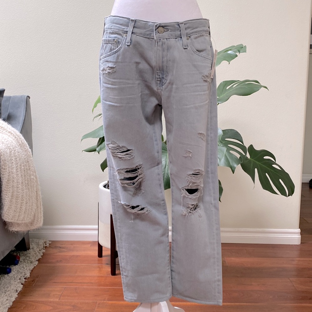AG-ED Denim Adriano Goldschmied Ex-Boyfriend Slim Slouchy size 28R